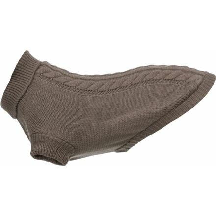 Svetr KENTON hnědošedá S:40cm, hruď:44cm, krk:34cm