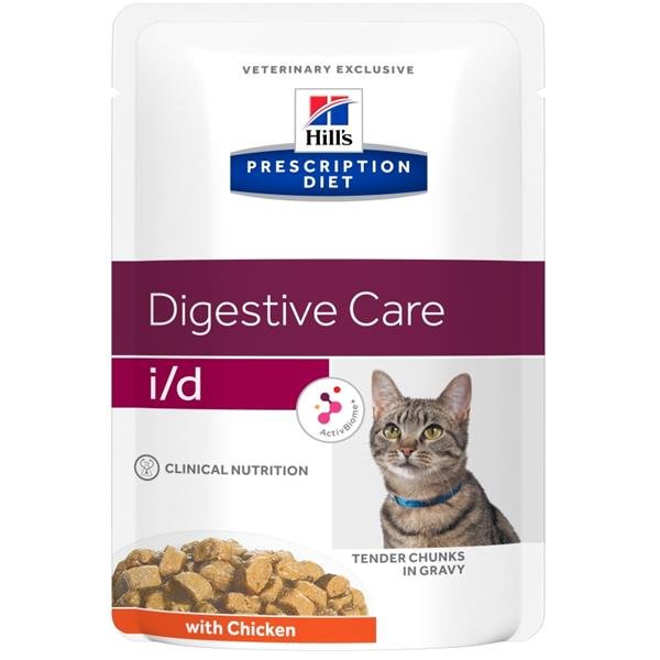 Hills Prescription Diet Feline i/d s AB+ kuře - kapsička 12 x 85 g