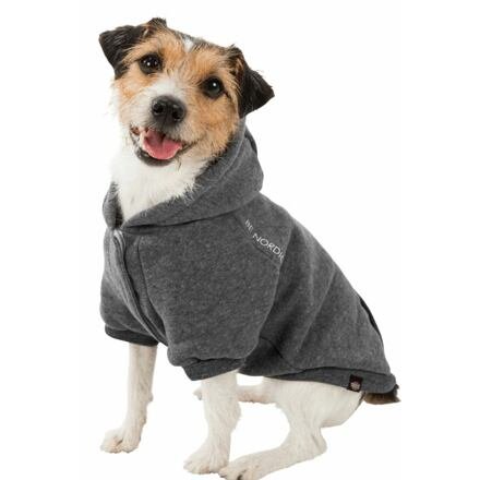 BE NORDIC Hoodie, mikina s kapucí, šedá M:45cm, hruď:60cm, krk:40cm