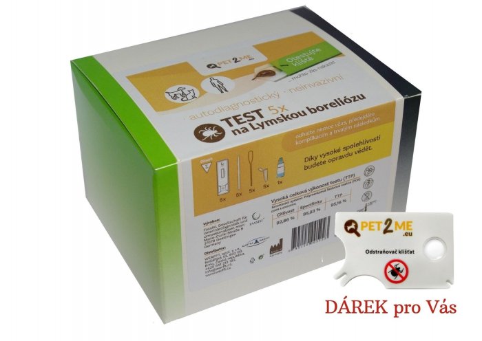 Pet2Me test na Lymskou boreliózu
