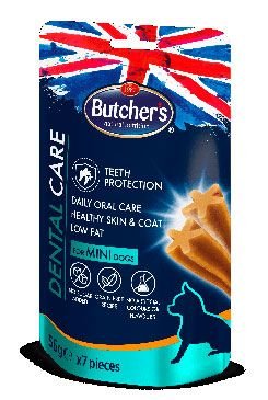 Butcher´s Dog pochoutka Dental Care mini plemena 56g