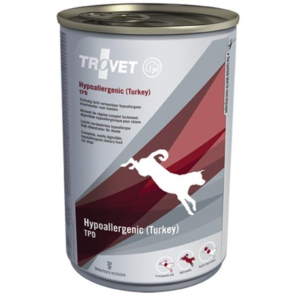 Trovet Hypoallergenic Turkey 400g