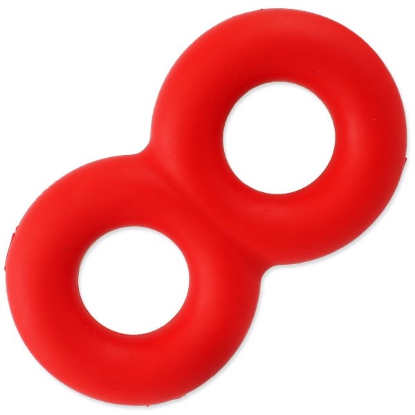 Hračka DOG FANTASY osmička červená 22,5cm