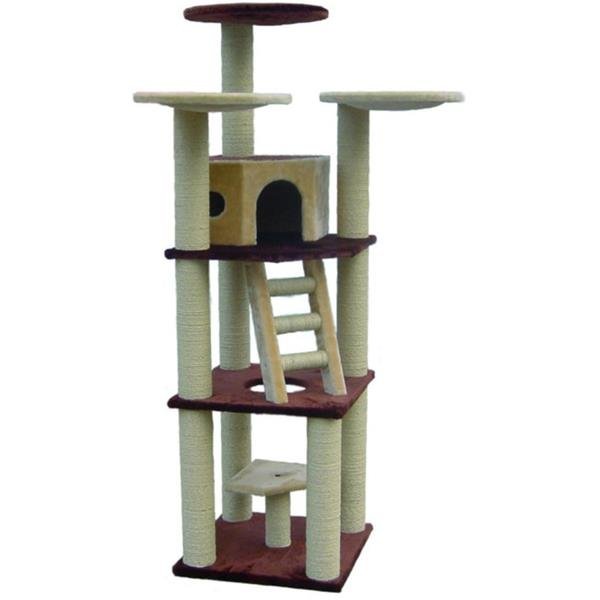 Škrabadlo Sultan 198cm beige-braun Nobby