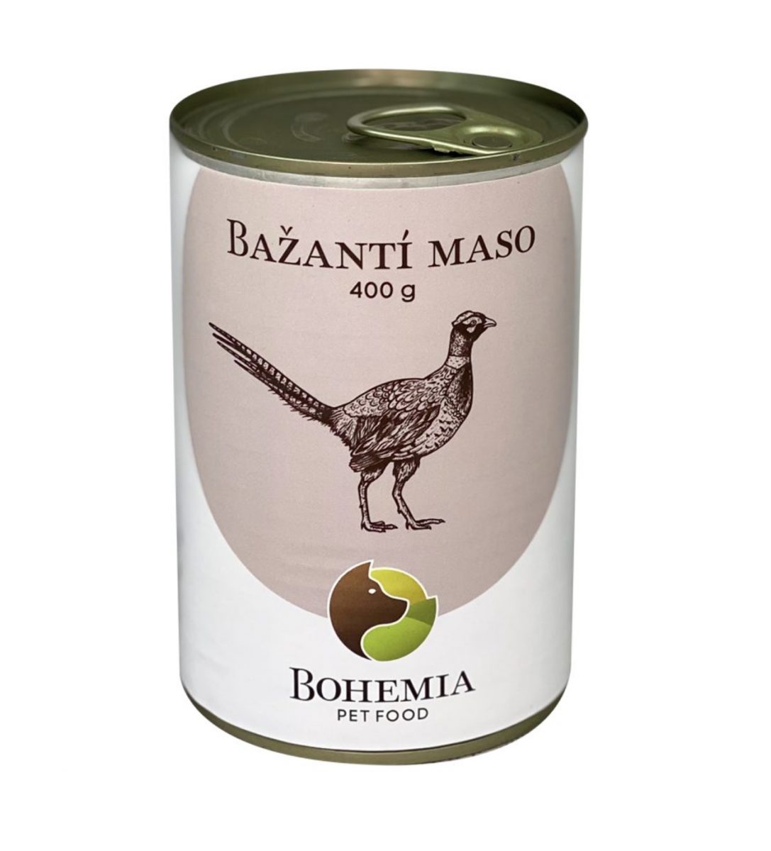 BOHEMIA Bažantí maso ve vlastní šťávě 400g