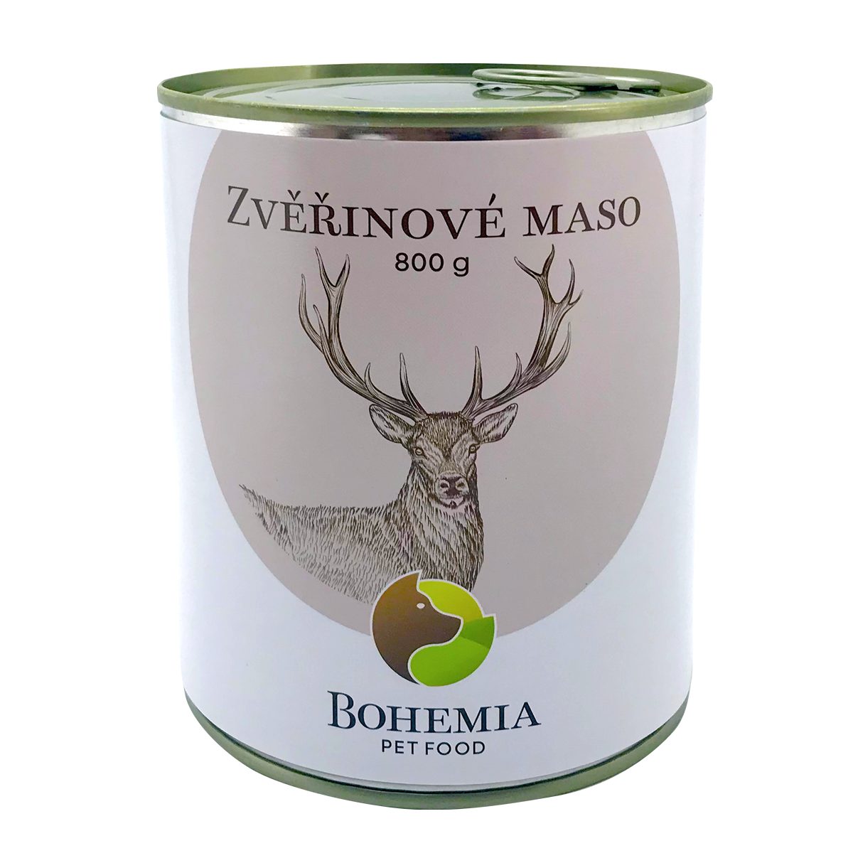 BOHEMIA Zvěřinové maso ve vlastní šťávě 800g