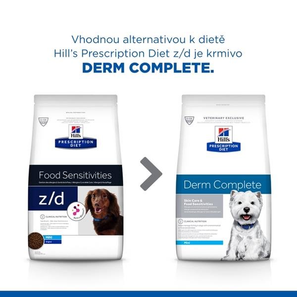 Hills Prescription Diet Canine z/d Mini s AB+ Dry 1,5 kg