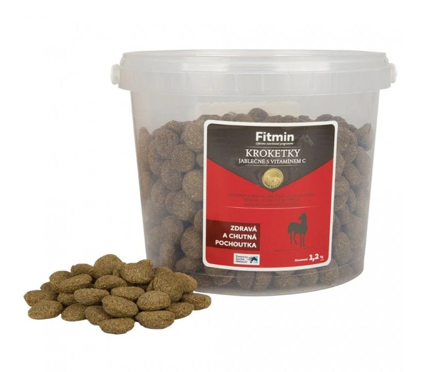 Fitmin horse KROKETKY jablko+ vit.C 1,2kg