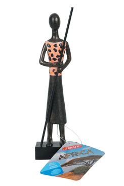 Akvarijní dekorace AFRICA Strážce M 19,5cm Zolux