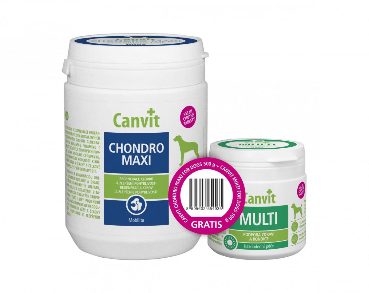 Canvit Chondro Maxi 500g + Canvit Multi 100g