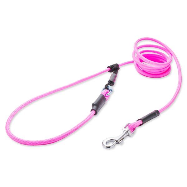 Lanové vodítko TAMER Easylong mini růžové