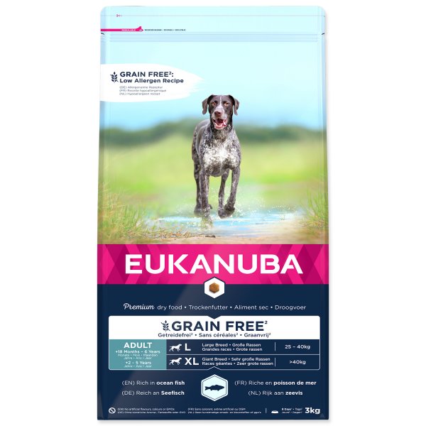 Euk Adult Large & Giant Grain Free OF 3kg
