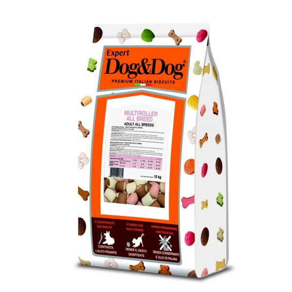 Dog & Dog Expert Multiroller plněné válečky 15 kg