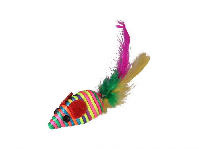 HUHU mys s perim barevna bal. 150ks