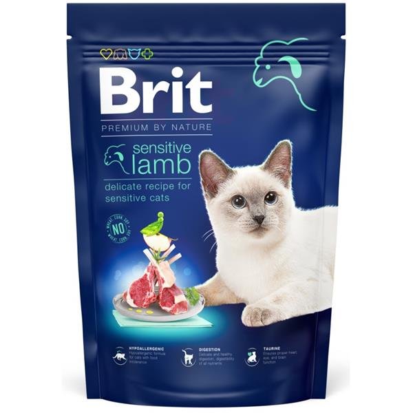 Brit Premium Cat by Nature Sensitive Lamb 800g