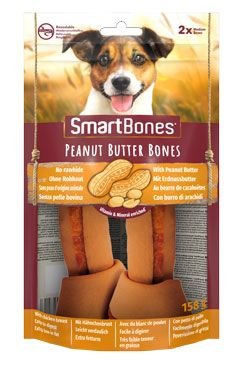 Pochoutka SmartBones PeanuButter Medium 2ks