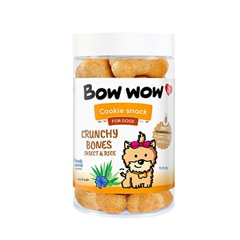 Křupavé kostičky s hmyzem s rýží 280g