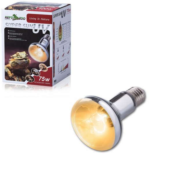 ReptiZoo Super Sun žárovka UVA/UVB, 75W
