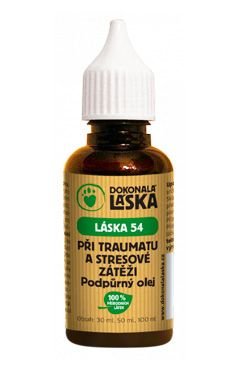 LÁSKA 54 Při traumatu a stresové zátěži 30ml