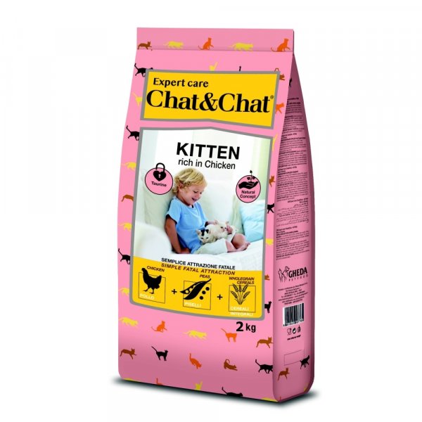 Chat & Chat Expert Kitten Chicken 2 kg