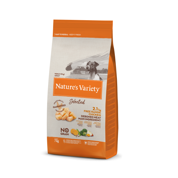 Nature´s variety selected pro malé psy s kuřecím  7kg