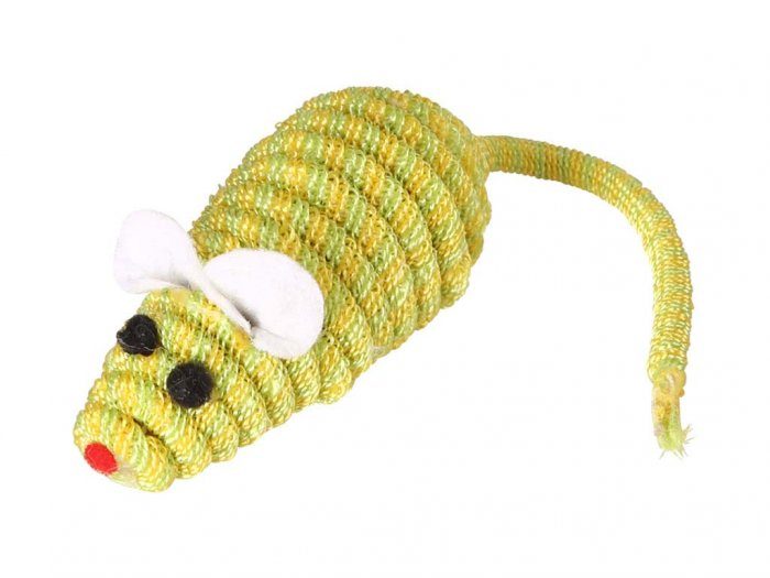 HUHU mys provazkova barevna 7cm 1ks