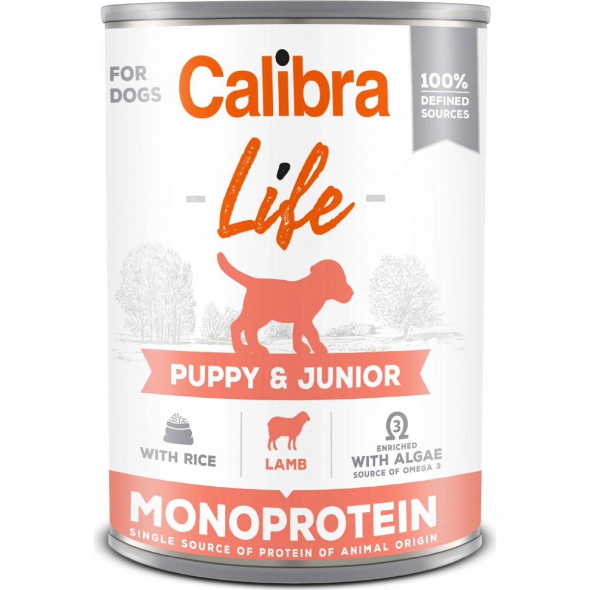 Calibra Dog Life Puppy&Junior Lamb&rice 400g