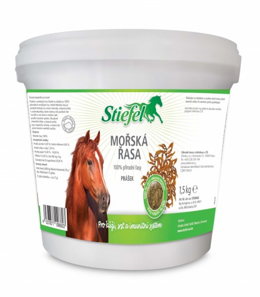 Stiefel Prášek z mořských řas, kyblík 1,5kg