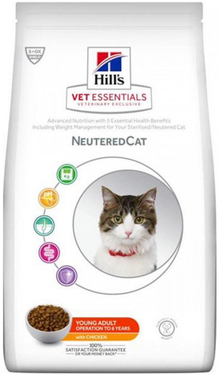 Hill´s VetEssentials Feline Young Adult NeuteredCat Chicken 250g