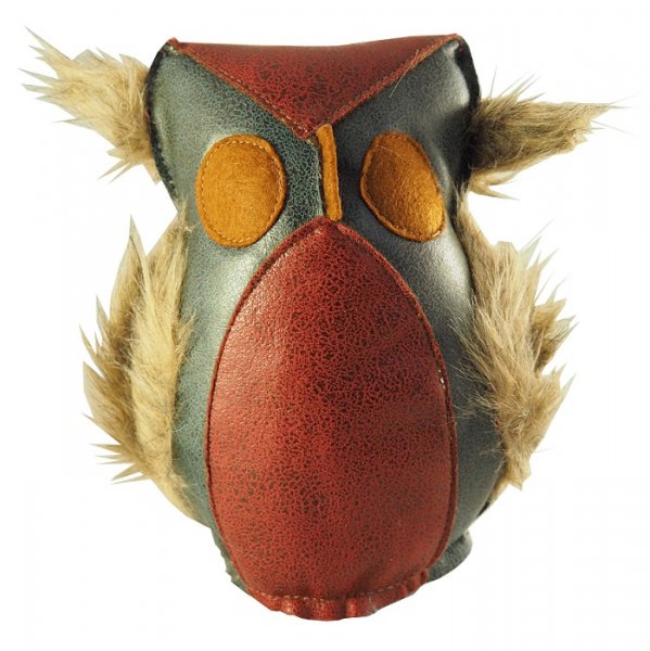 hračka Sova kůže 16x16cm