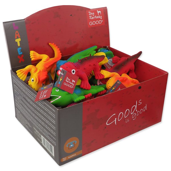 Displej hračky DOG FANTASY Latex Terra Set 24ks