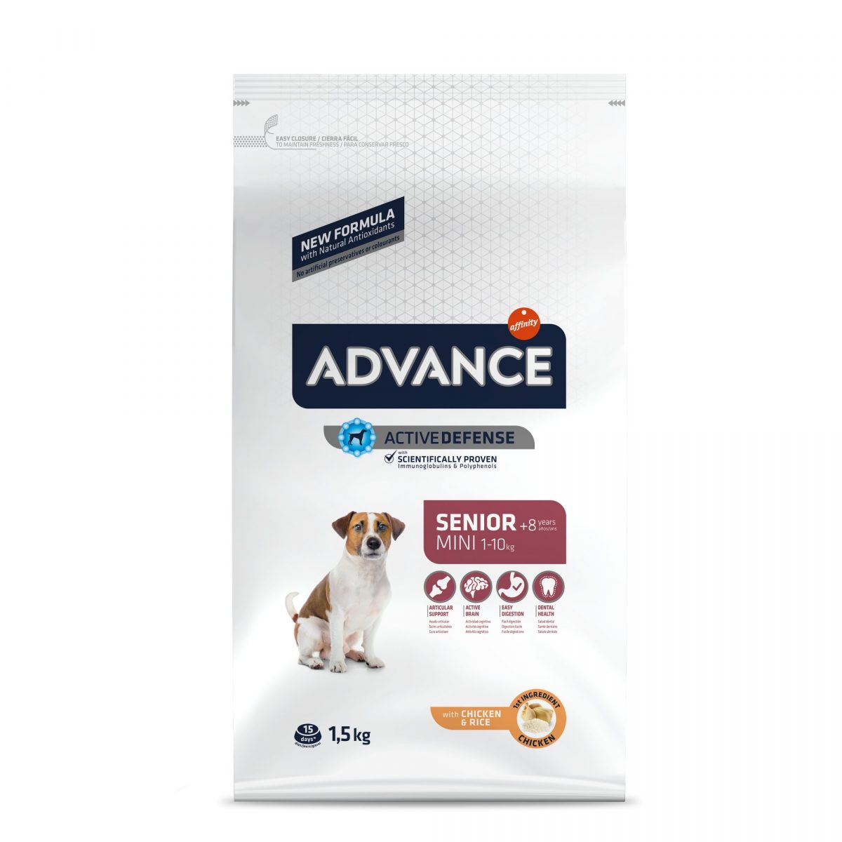 ADVANCE DOG MINI Senior 1,5kg