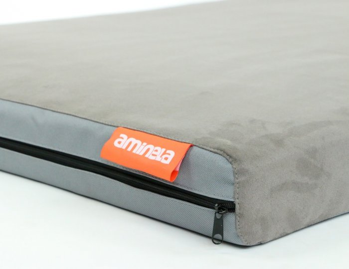 Matrace Aminela - 100x70x10cm Half and Half šedá/šedá