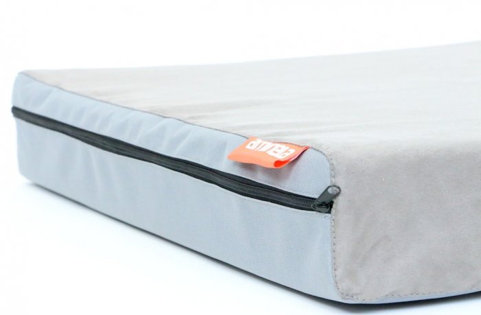 Matrace Aminela - 80x60x10cm Half and Half šedá/šedá