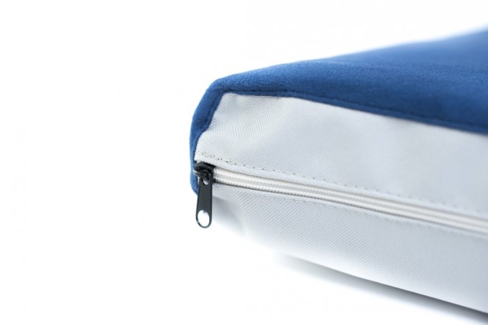 Matrace Aminela - 120x80x10cm Half and Half modrá/světle šedá