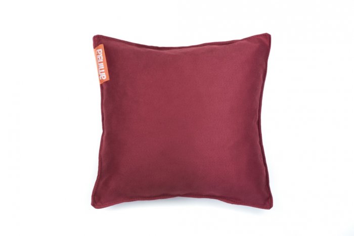 Aminela polštářek 40x40cm červená