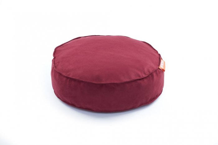 Kulatý pelíšek Aminela Full comfort 50/12cm červená