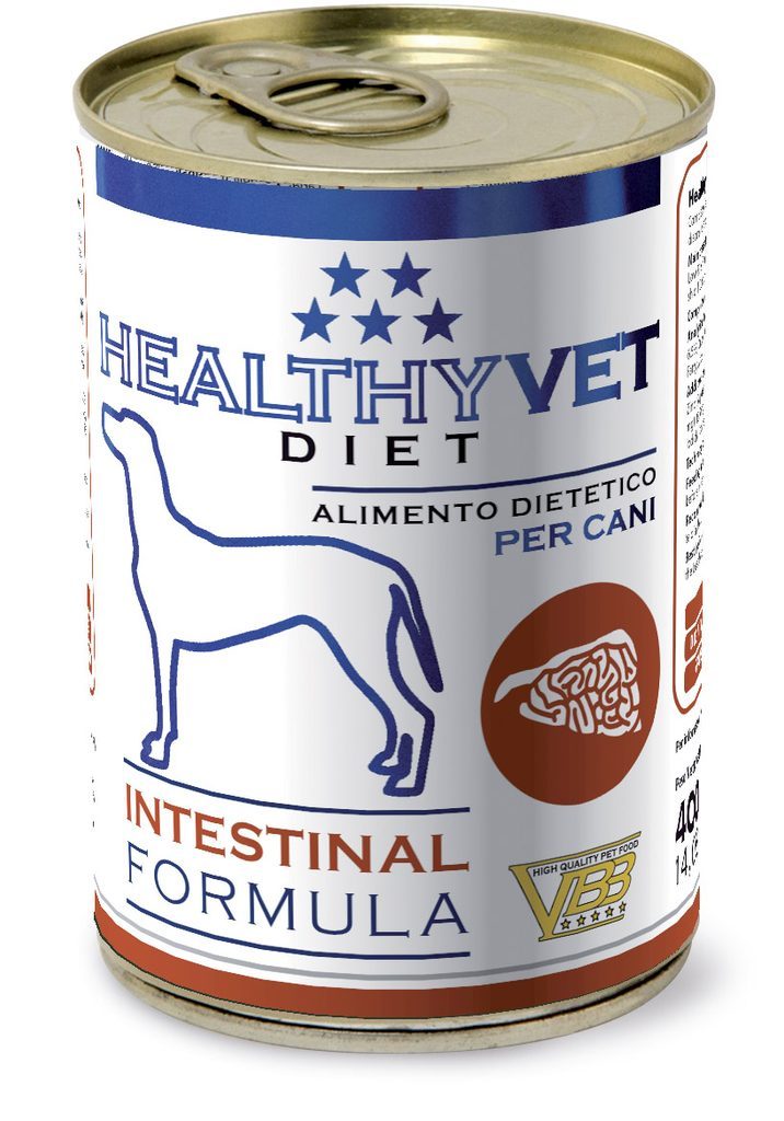 HEALTHYVET DIET dog Intestinal - podpora trávení a slinivky 400 g