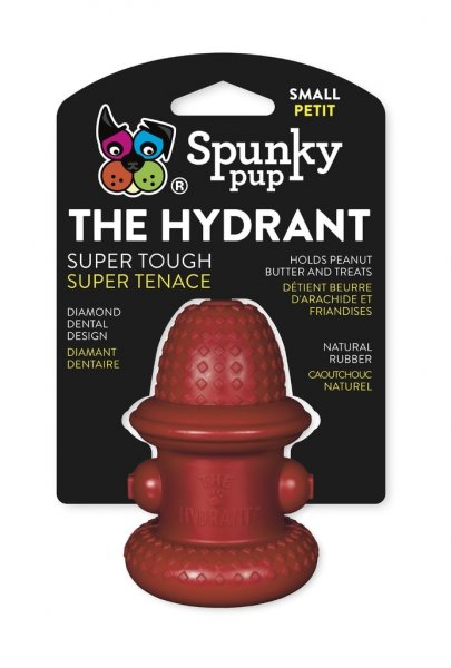 Hydrant ze 100% přírodní gumy Spunky Pup 8cm