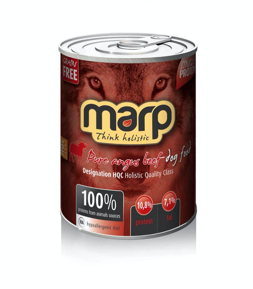 Marp Angus Beef konzerva pro psy s hovězím 400g