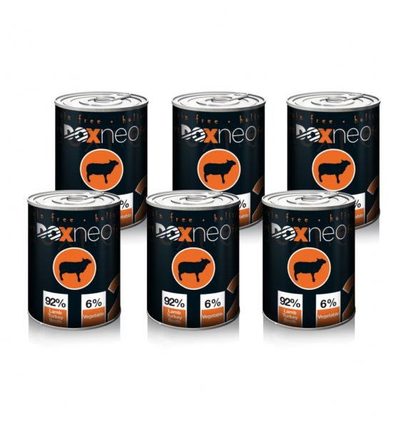 Konzerva Doxneo 2 jehně 6x400g