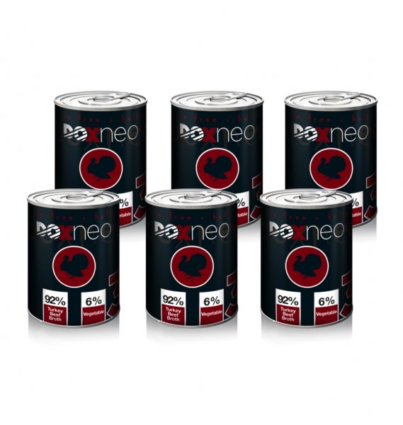 Konzerva Doxneo 3 krůta 6x400g