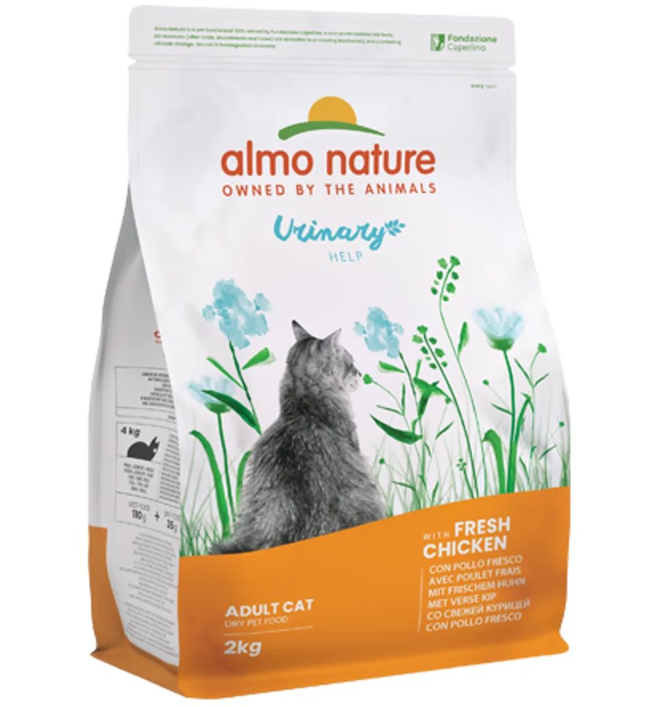 Almo Nature Holistic Urinary Help – pro zdravé močové cesty, s čerstvým kuřetem 2 kg