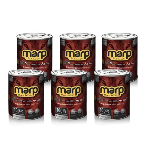Marp Venison konzerva pro psy se zvěřinou 6x800g