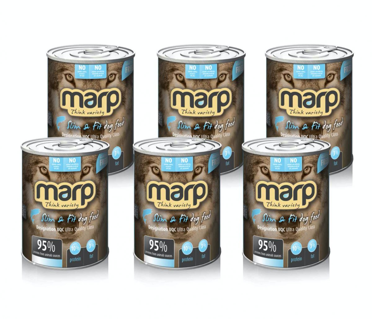 Marp Variety Slim and Fit konzerva pro psy 6x400g