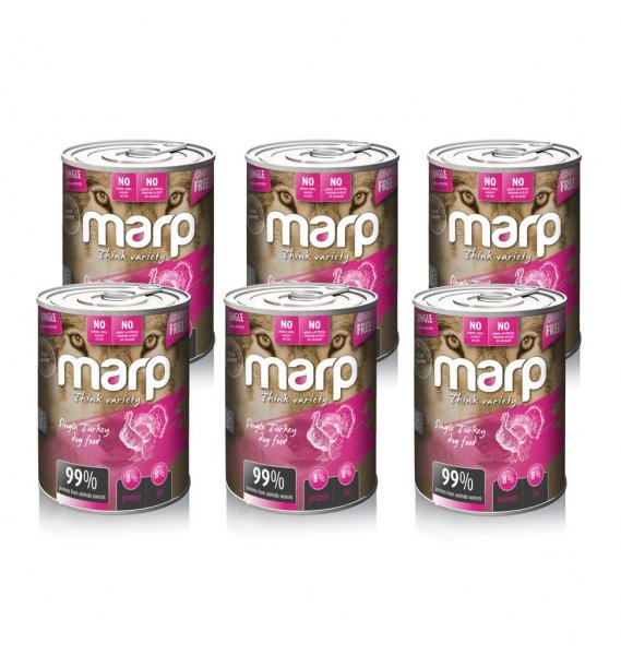 Marp Variety Single krůta konzerva pro psy 6x400g