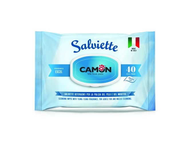 Camon VLHČENÉ UBROUSKY - VŮNĚ MOŘE 30x20 cm 40 ks