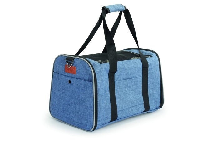 Camon TAŠKA DENIM NA MAZLÍČKA 40x28x28 cm 8 kg MODRÁ