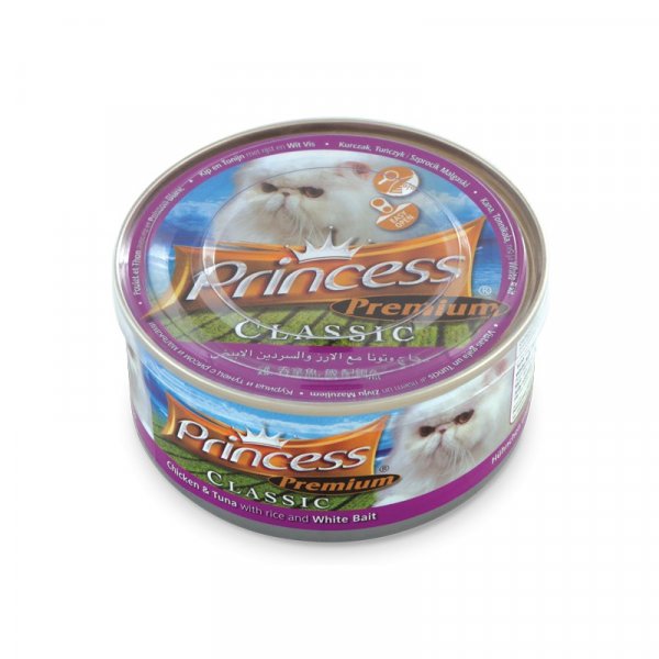 PRINCESS PREMIUM KUŘE, TUŇÁK, BĚLICE, RÝŽE 170G