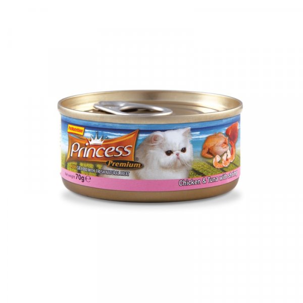 PRINCESS TINS KUŘE/TUŇÁK/KREVETY 70G